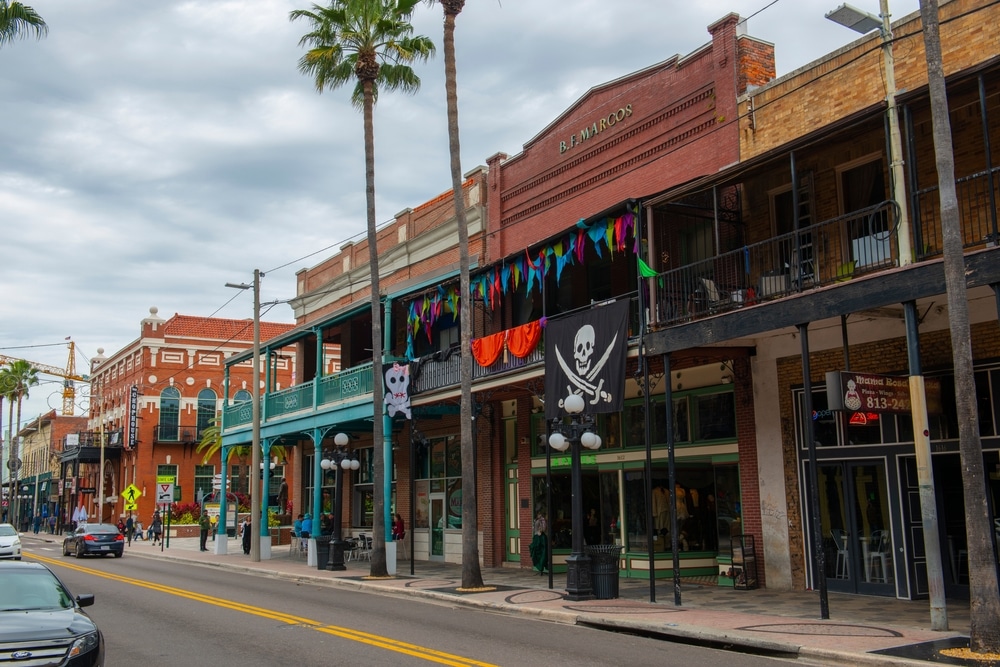 Tampa,,Fl,,Usa,-,Jan.,26,,2019:,Historic,Commercial,Building